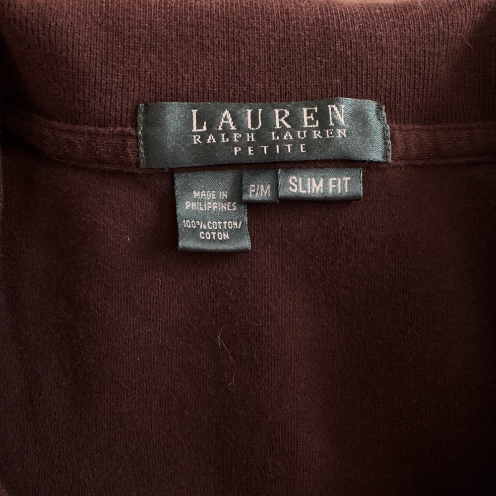 Ralph Lauren  Chocolate Polo Shirt - Picture 3 of 4